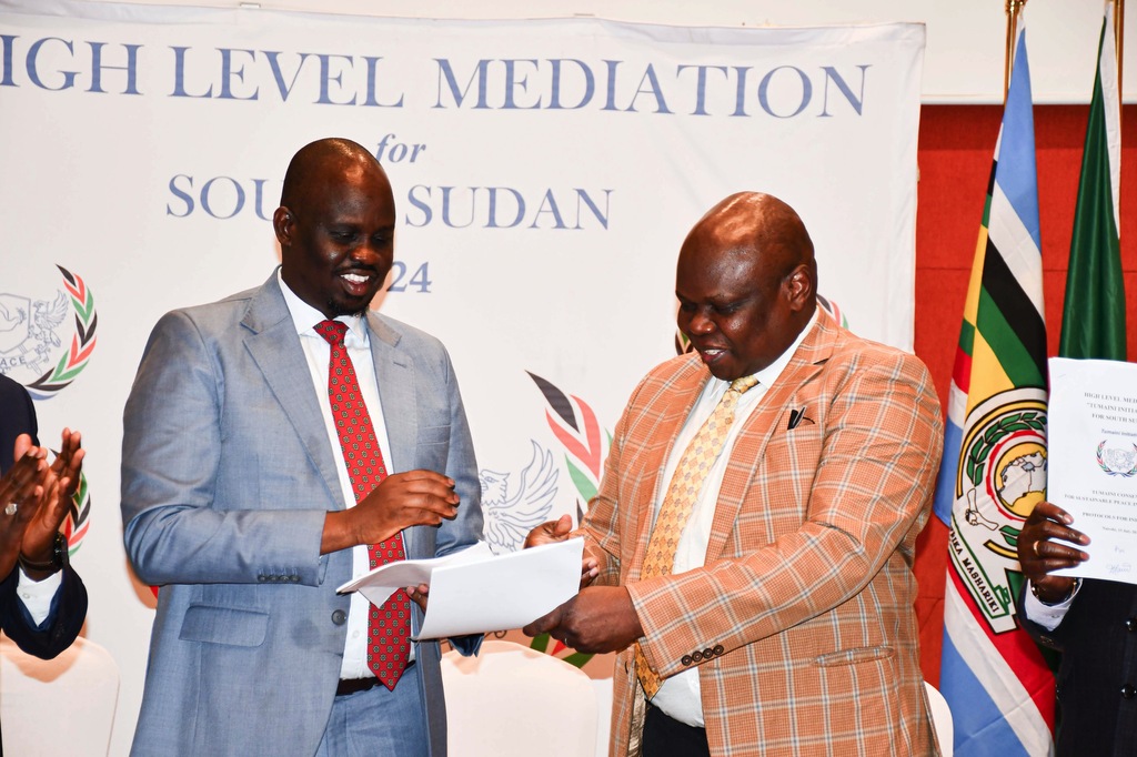 Steps towards peace in South Sudan. 8 protocols signed in Nairobi between government and opposition in South Sudan